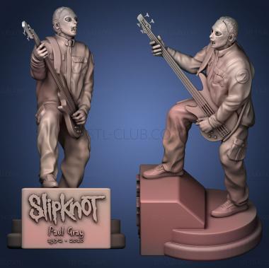 3D model paul gray Slipknot (STL)